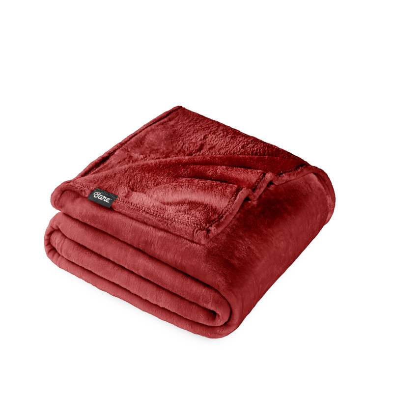 Couverture polaire Bare Home, Jeté, Bois de rose
