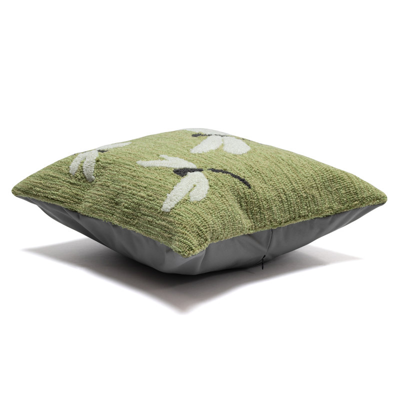  Housse et insert de coussin Dragonfly Square, vert