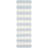 Brookvale Striped Handmade Cotton Sky Blue/Ivory Area Rug-23569529