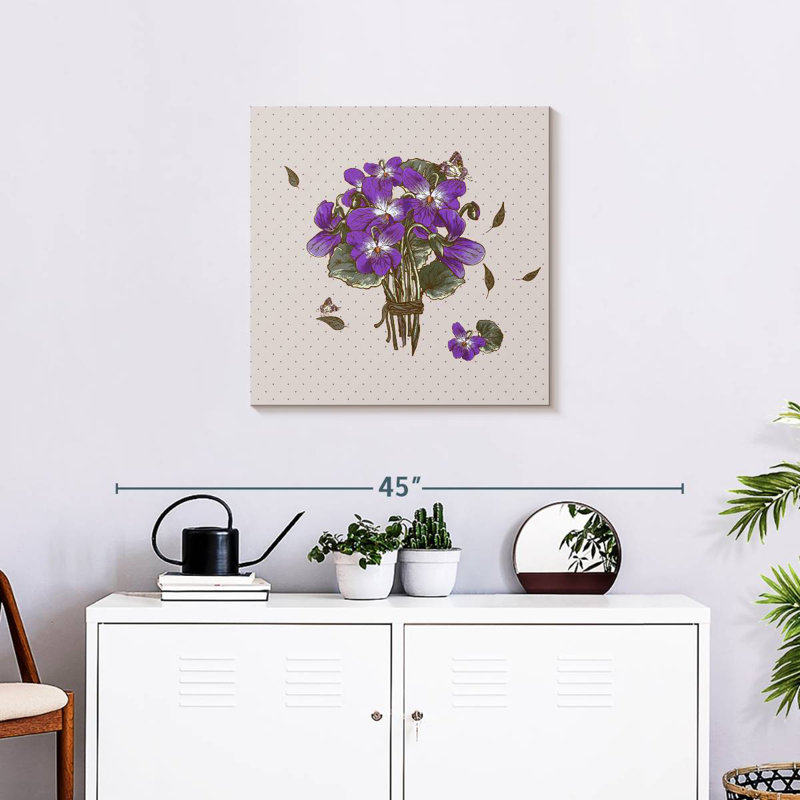 Harnek Vintage Style Violets