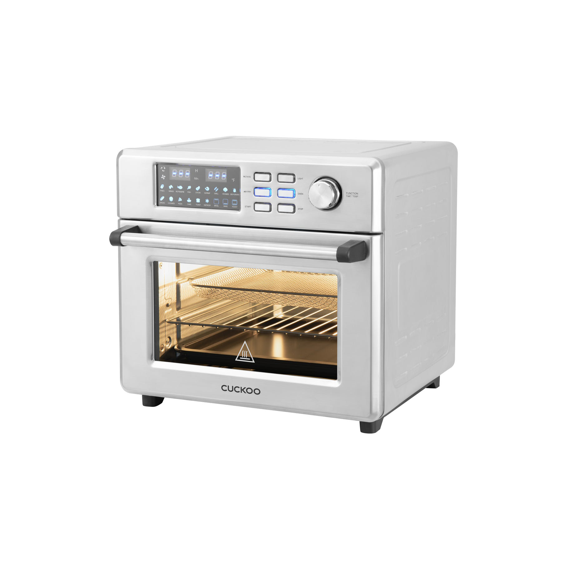 4 Slice Small Toaster Oven Countertop, 12L with 30-Minute Timer, 3-In-One,  Bake, Broil, Toast, 1100 Watts, Dual heating element, Stainless Steel 