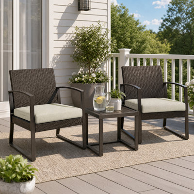 Deep seat cushion set of 2