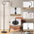 63" Arced Floor Lamp with Bulb-1320431070