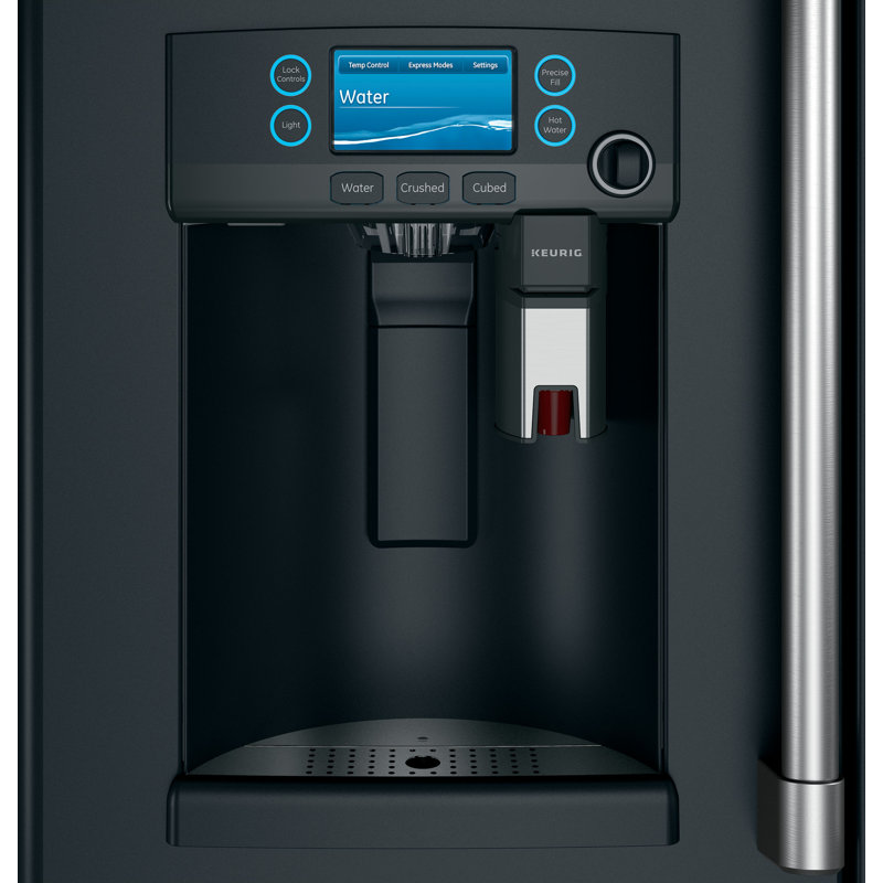 36" Counter Depth French-Door 22.1 cu. ft. Refrigerator, Matte Black