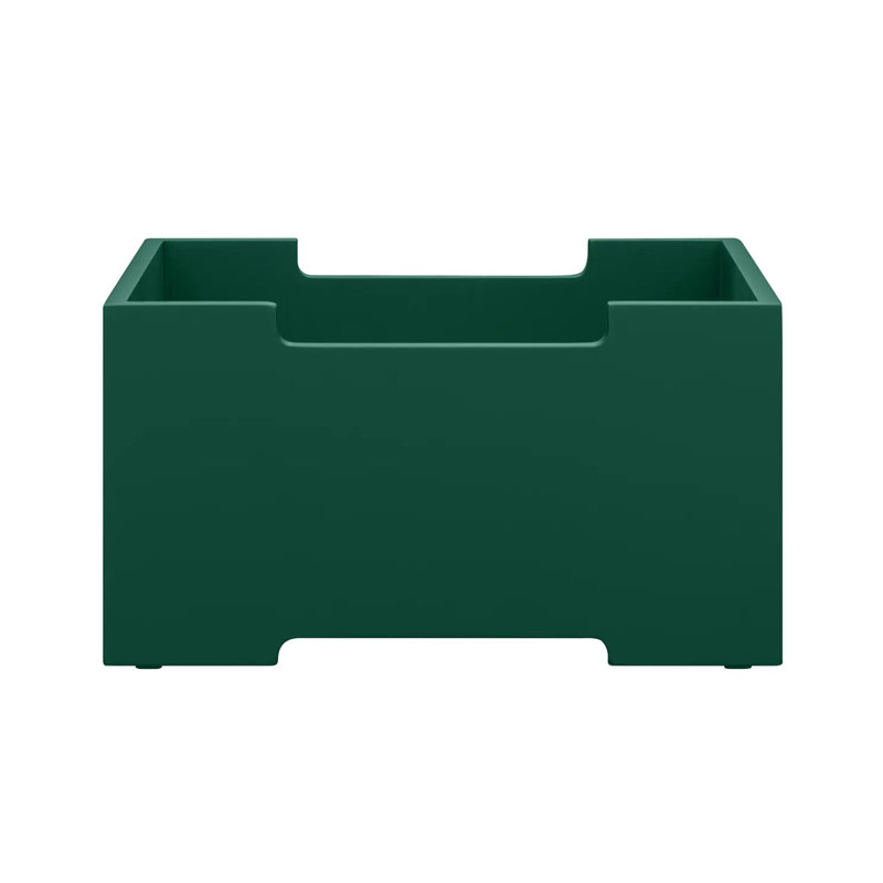 Blomus Box, 14cm H x 24.8cm W x 19.6cm D, Green