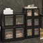 Bacs de rangement en plastique avec couvercles et roulettes Dimingo 19Gal-1222831519