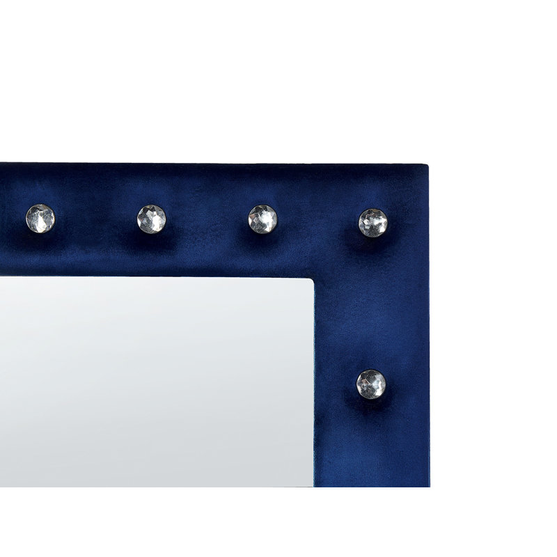 Aimee-Louise Flat Floor Mirror, Blue