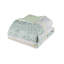 Édredon 5 pièces pour lit double / grand lit - Microfibre Seersucker Shabby Chic Decor Floral Prints 2 Coussins décoratifs Lavable à la machine