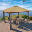 Samirol 10 pi. L 12 pi. D Pavillon de jardin en fer