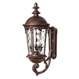 Windsor 3-Light Outdoor Wall Lantern