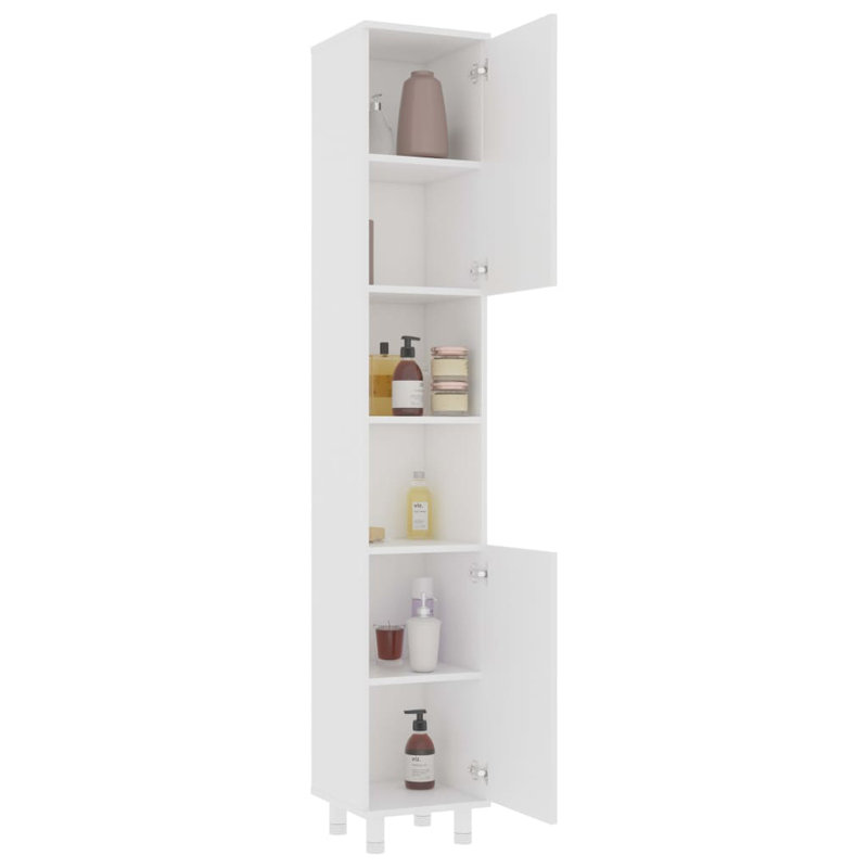 Olivios Bathroom Storage Furniture Set, White