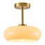 Plafonnier semi-encastré 1 lumière Mid-Century-651653968