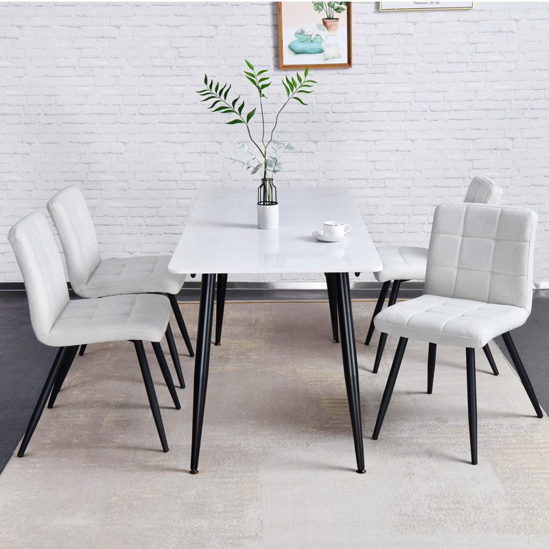 Cebes Dining Chair, Cream
