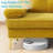 Joseph-Alexander Upholstered Sectional 82.7" Wide Sectional Sofa with Chaise Chenille Fabric White Modular Design for Living Room-938986559