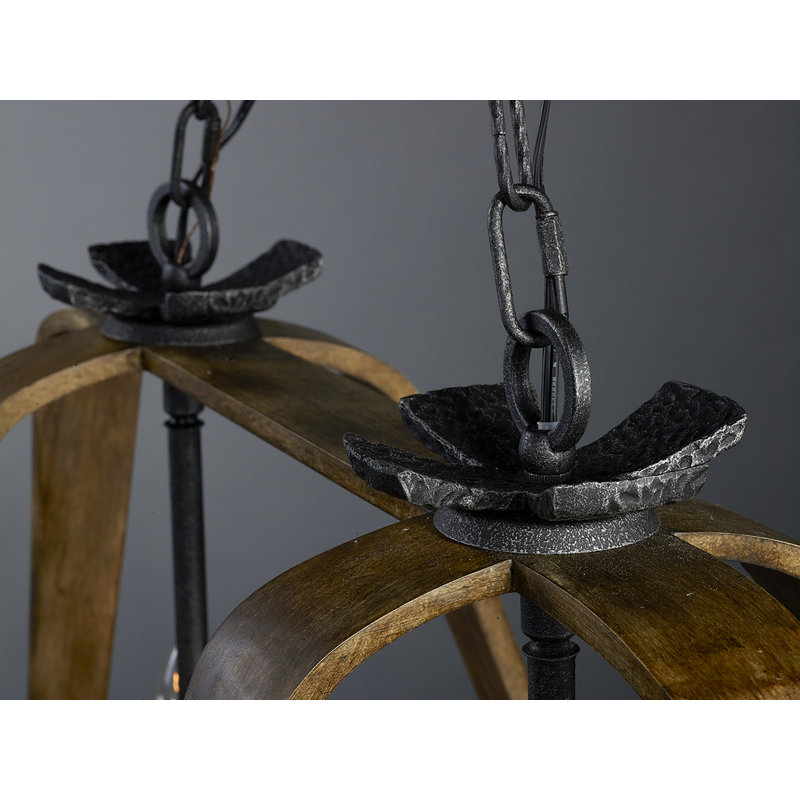 Calana 6 - Light Dimmable Geometric Chandelier