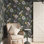 Rouleau de papier peint L 33 pi x l 20,5 po Upshaw Wyona Sierra