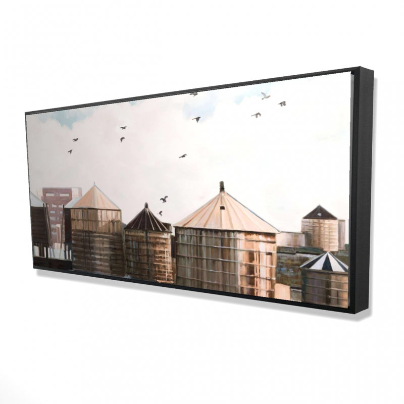 «Water Towers», reproduction sur toile