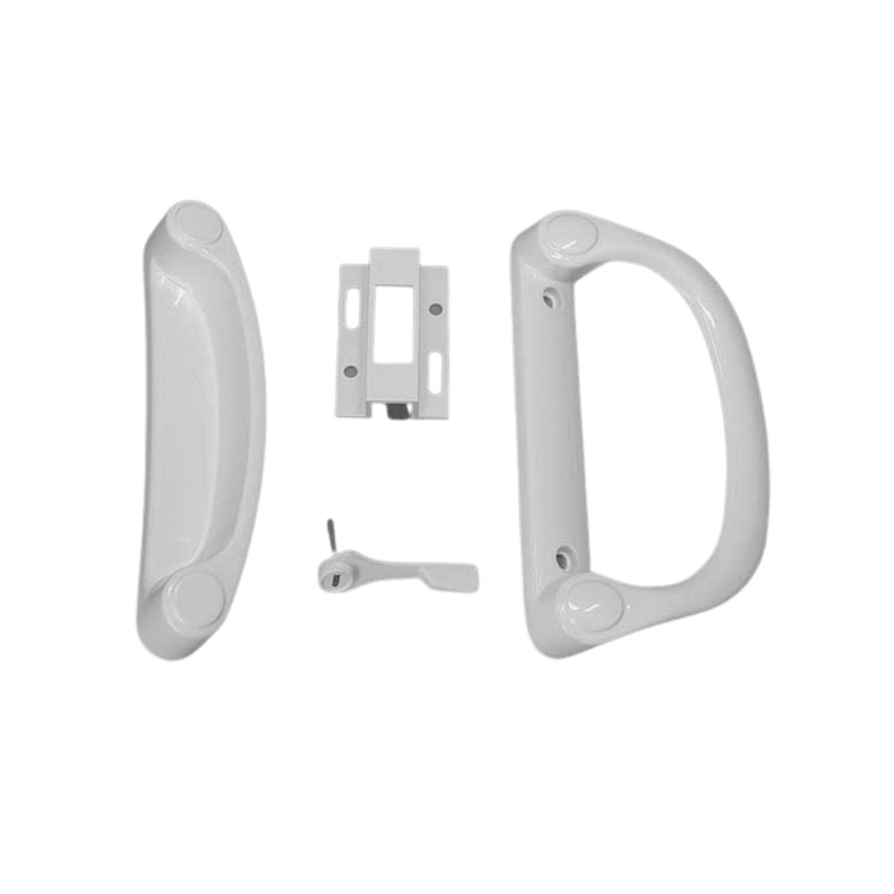 G.A.S. Hardware Silver Line Siding Patio Door Handle Kit Wayfair