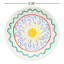Summer Bliss Handmade Stoneware Appetizer Plate