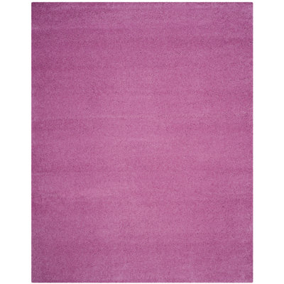 Tapis rose à poils longs Vandoren
