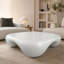 Table basse - Faux travertin texturé - Moderne - pour le salon / bureau-586001074