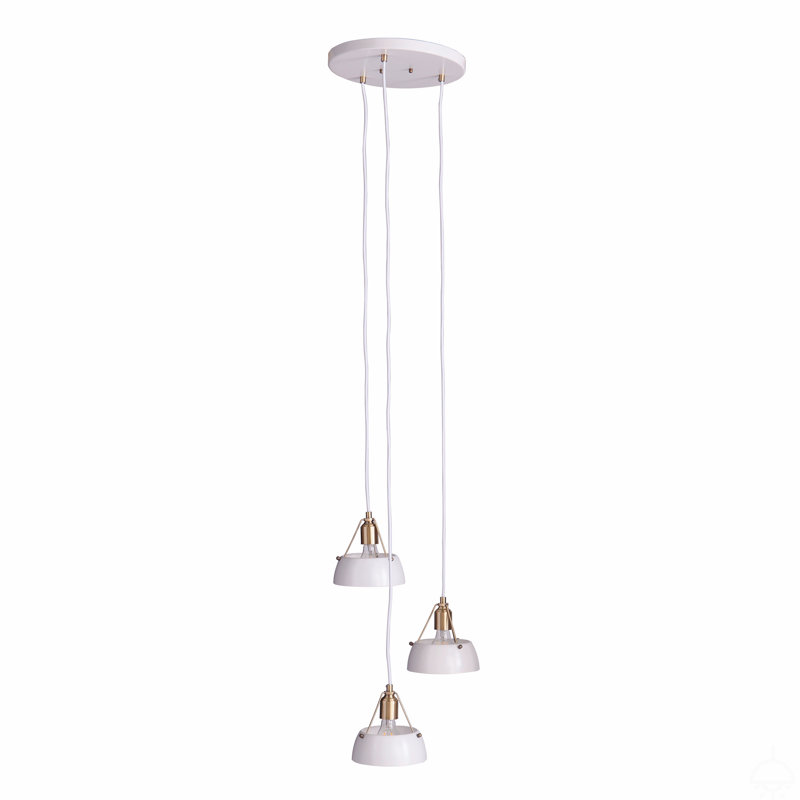 Contemporary 3-Light Cluster Pendant