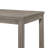 Rie Dining Table, 64 Inch Rectangular Tabletop, Gray Melamine Board