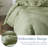 100% Washed Linen Duvet Cover Set-3 Pieces 1 Duvet Cover And 2 Pillowcases-115240092-115240095