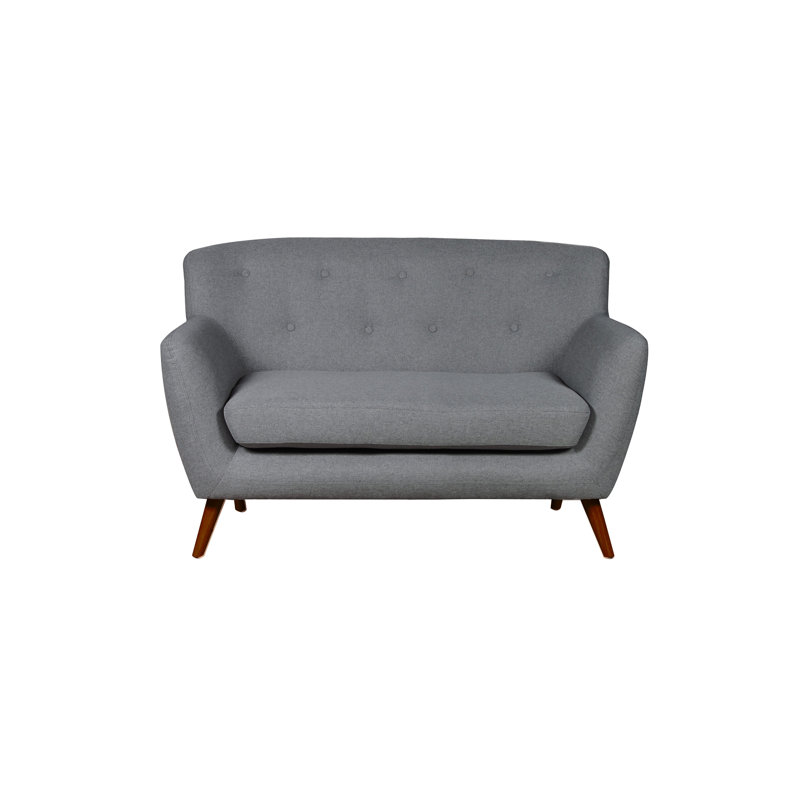 Trinity 2 Seater Loveseat, Dark Grey
