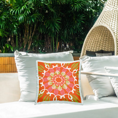 Coussin intérieur/extérieur Floral