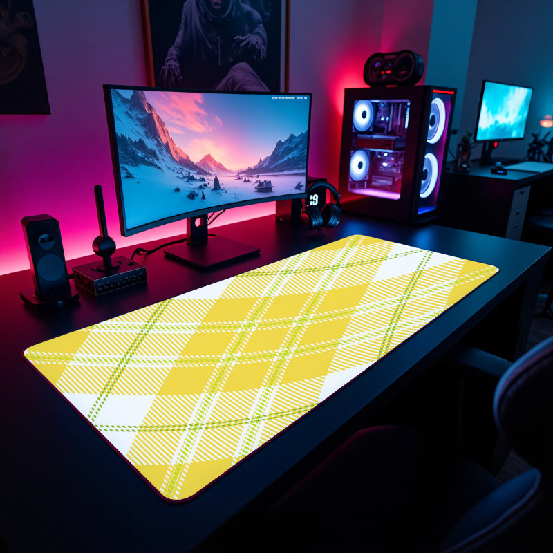 Polyester Desk Pad, 31.5x15.5