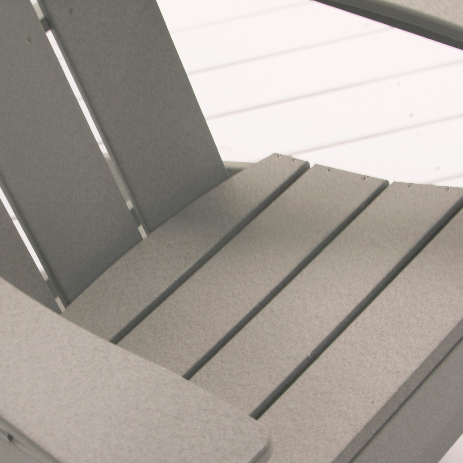 Ratcliff Adirondack Chair, Light Gray