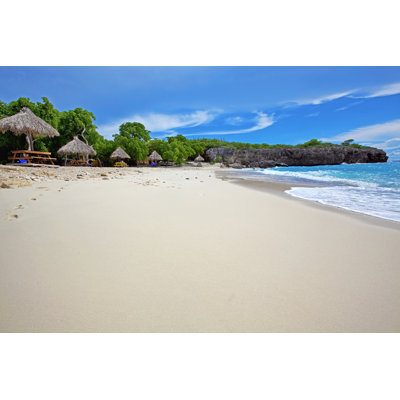 Curacao Beach par - Photographie de toile tendue