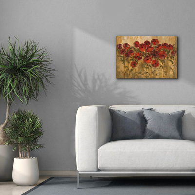 «Sunshine Florals» par Silvia Vassileva, art mural sur toile