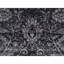 Tapis noir en laine et en soie noué à la main 8 pi 1 po x 10 pi 806E775FEF8141BAA0571F59DB794B70
