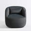 Fauteuil pivotant 33 po en velours Jaydin-955108771