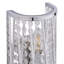 Chrome Flush Mounted Sconce