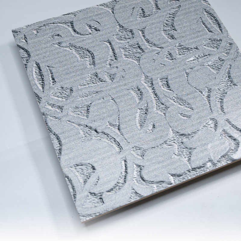 Floral 12''x 12'' Ceramic Patterned Wall Tile