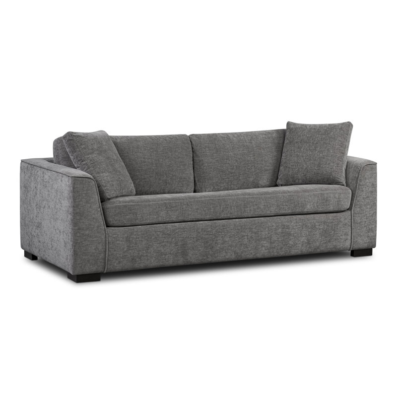 Adysin 86" Pull-Out Sofa Bed in Gray, Gray
