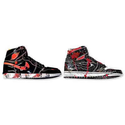 Art mural en acrylique Sneaker