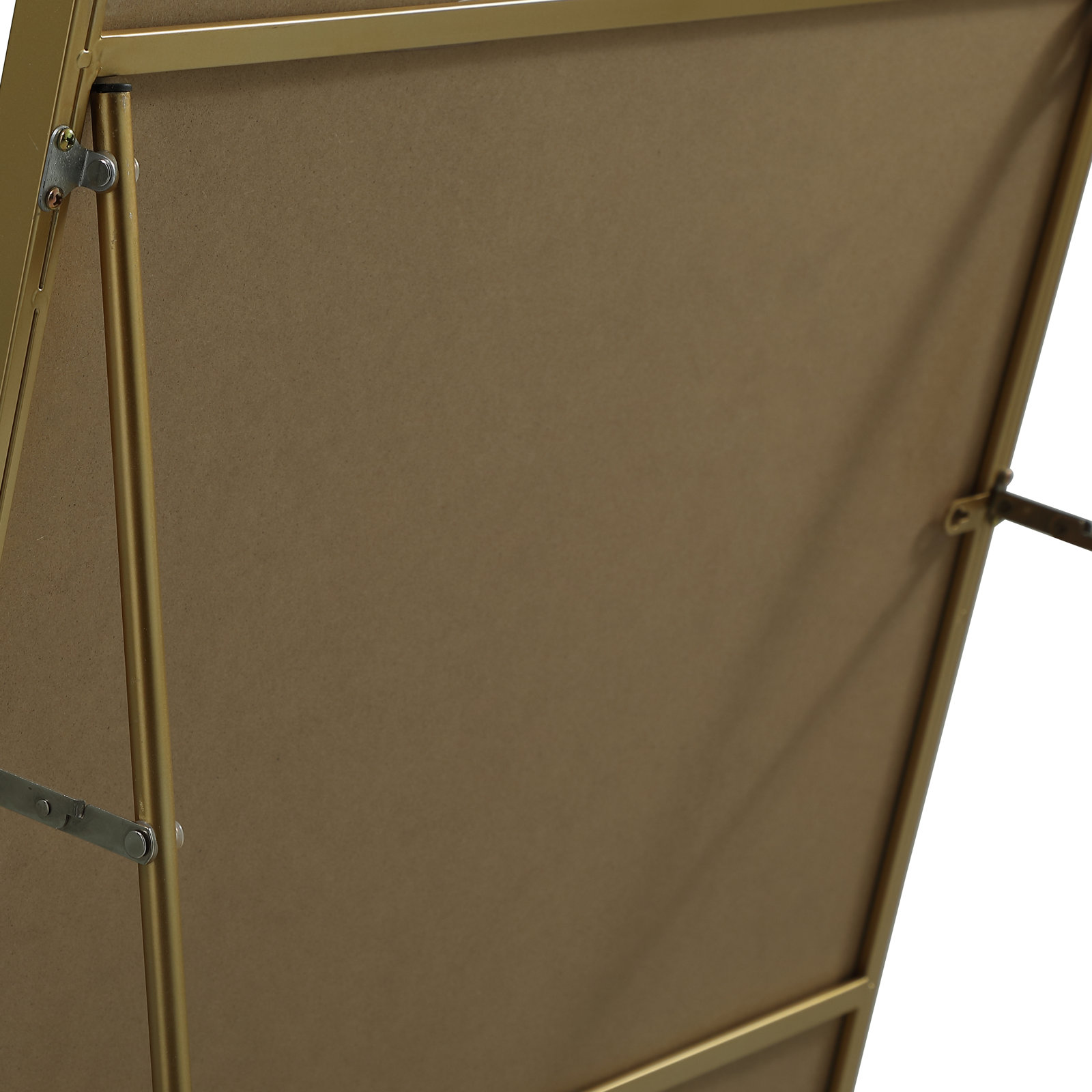 Sabine Metal Arch Floor Mirror, 76" x 32", Brass