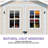 Balconera 6x4.4 FT Outdoor Resin Storage Shed-128922503