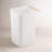 Como Yamazaki Home Slim Square Trash Can Garbage Waste Basket For Bathroom or Kitchen, 2.5 gallons-58819560