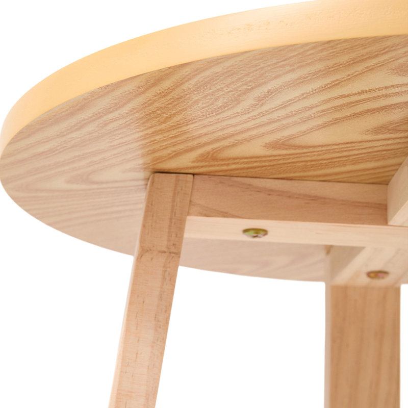 Pedestal End Table