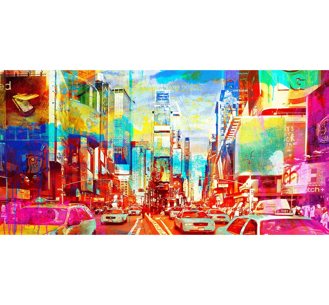 Leinwandbild Times Square von Eric Chestier