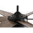 Matte Black Integrated Led 6 Speed Color Changing Indoor Ceiling Fan With Light And Remote-1270113929