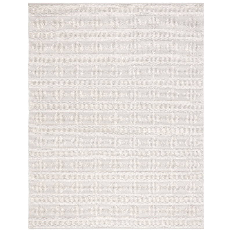 Tapis Natura 210 en ivoire / gris, Rectangle 8 pi x 10 pi