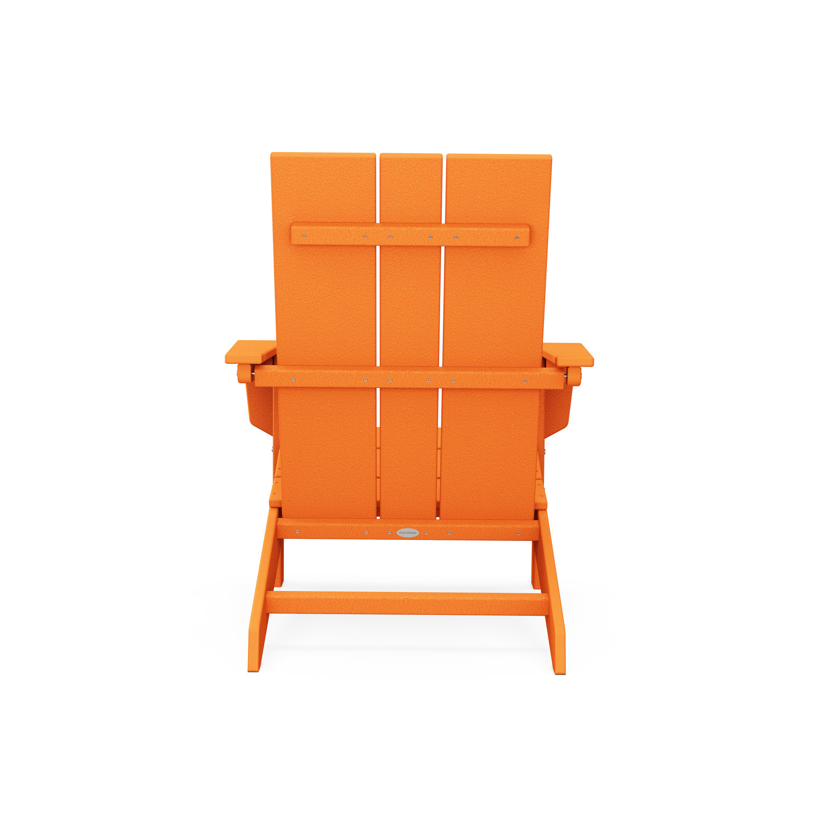 POLYWOOD x AllModern Oversized Adirondack Chair, Orange