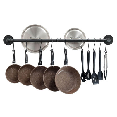 Metal Wall Mounted Pot Rack