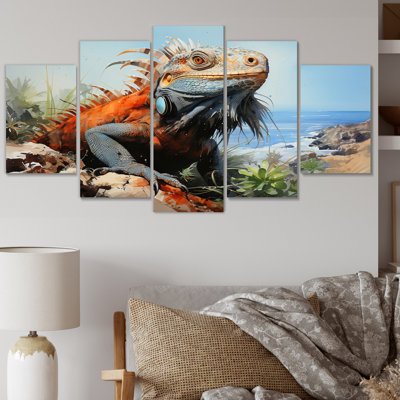 Boho Animals Wall Decor on Metal